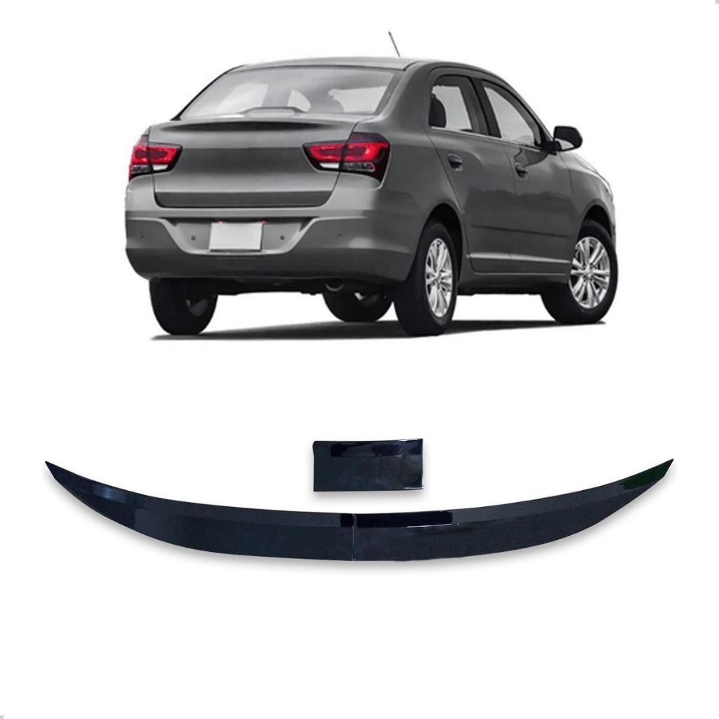 Aerofólio Para Chevrolet Cobalt 2011 2012 2013 2014 2015 2016 2017 2018 2019 2020 Black Piano (MLB4136028813) em Oferta na Shopee