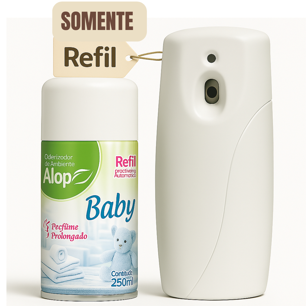 Refil para Odorizador de Ambiente Automático - 250ml - ESCOLHA SEU AROMA