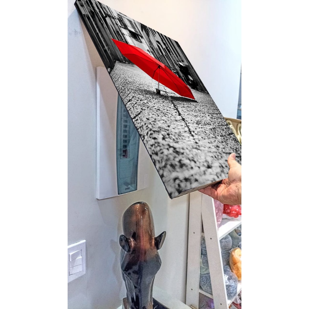 Quadro 44x35 Esconde Cobrir Caixa Luz Energia Quadro Distribuição Disjuntores Decoração guarda chuva