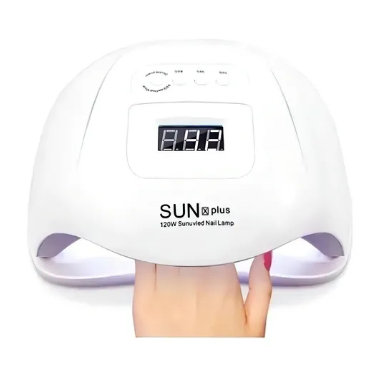 Cabine UV LED 54W Sun X – 36 Leds, Branca – Unhas Gel e Acrigel, Secagem Rápida Profissional