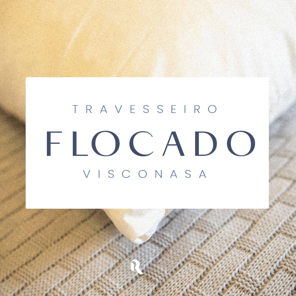 Conforto e Tecnologia no Travesseiro Visconasa Original Flocado Viscoelástico 50x70cm