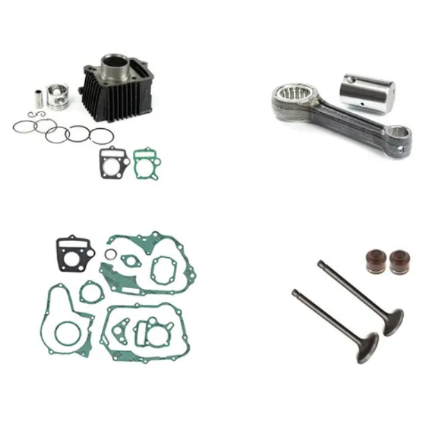 Kit Motor 90cc Biela Junta E Valvulas Bravax F1 E F2 Plus