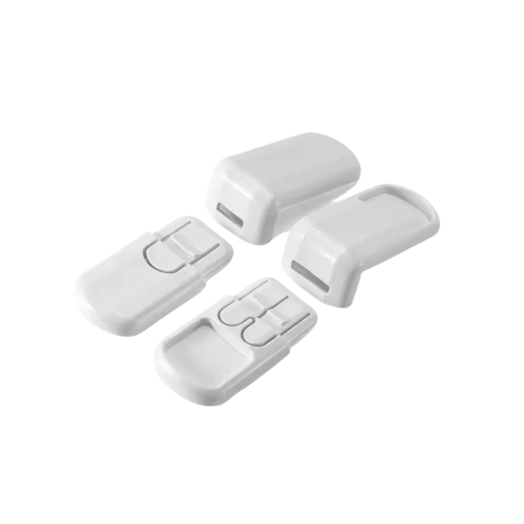 Kit 8 Travas De Segurança Abs P/ Gavetas E Armários