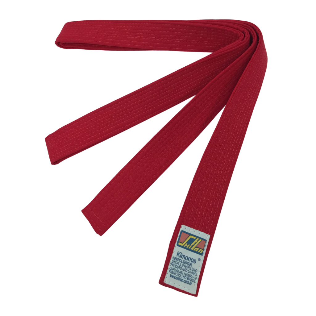 Faixa Infantil  Vermelha Karate  Shihan