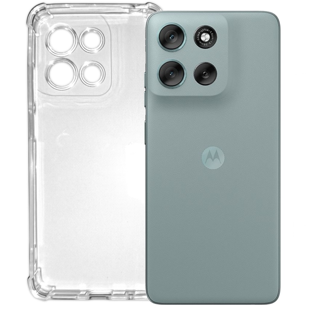 Capa Capinha Case Transparente Anti-Impacto Para Moto G56 em Oferta na Shopee