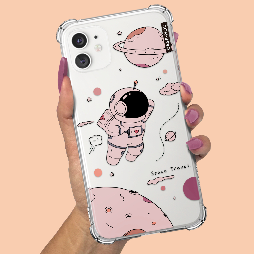 Capa Capinha para Samsung Galaxy A01 A02 A03 A03s A03 Core A04 A04s A04e A05 A05s A06 A07 Personalizada Astronauta 4