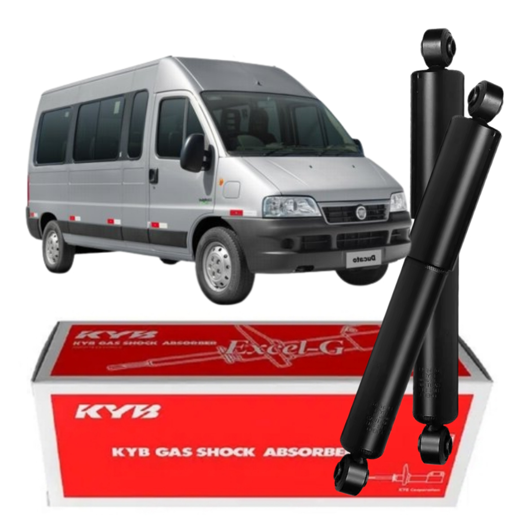 Par De Amortecedor Traseiro Boxer Ducato Jumper