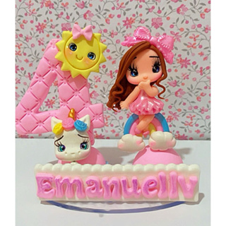 Vela decorada Unicórnio em Oferta na Shopee