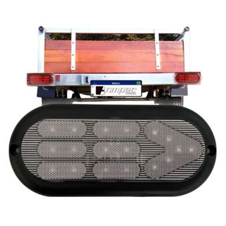 Lanterna Carreta Carretinha Reboque Jet Barco Cristal Lanterna Led Carretinha Reboque 12/24v 18 Leds em Oferta na Shopee