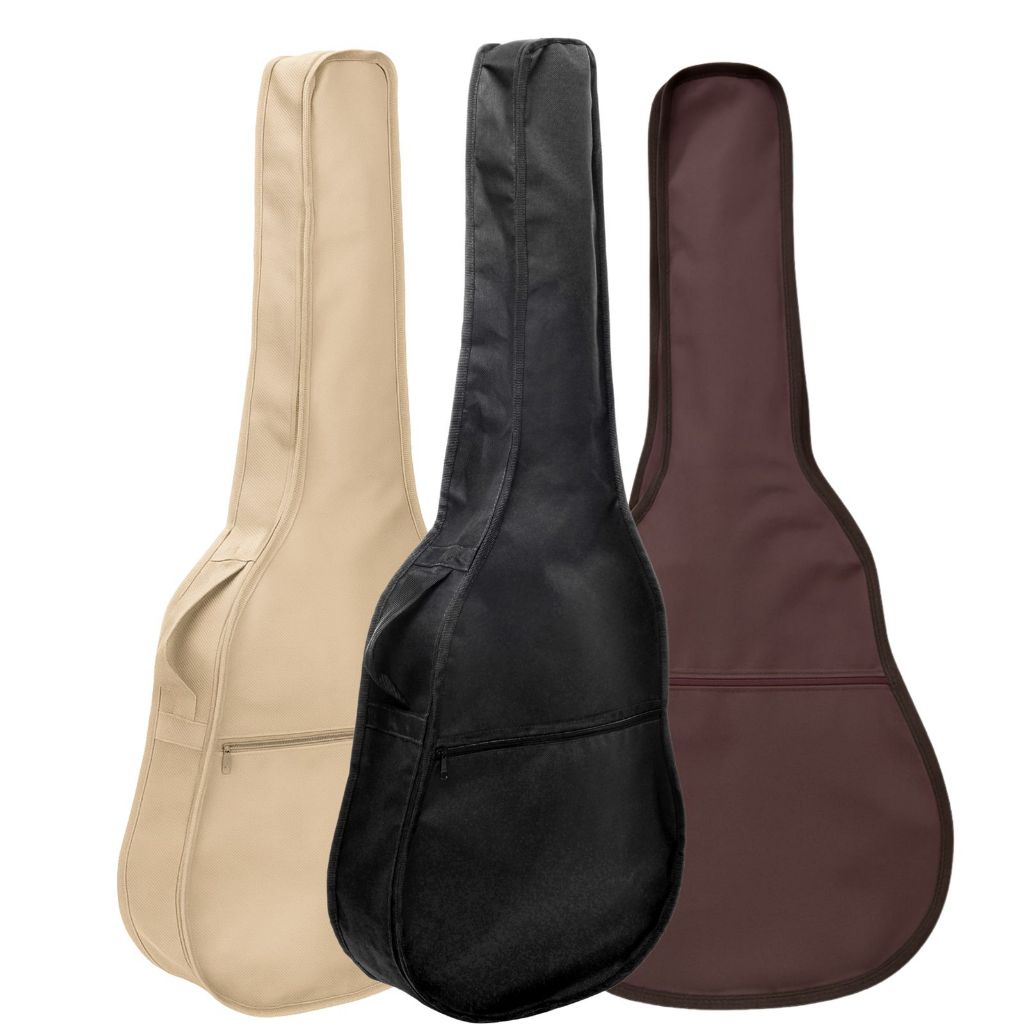 Capa bag para Violão Clássico Folk Alça Dupla Preto Marrom Bege em Oferta na Shopee