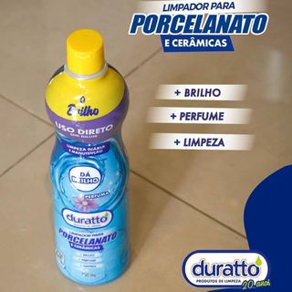 DURATTO LIMPADOR PORCELANATOS E CERAMICAS 750ML
