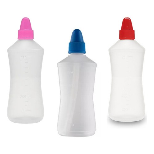 Frasco Lavador Nasal Lavador Lavagem Do Nariz 250ml Kit C/3