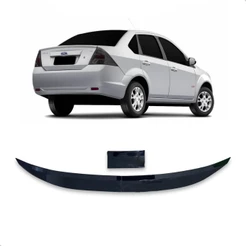 Aerofólio Para Ford Fiesta Sedan 2002 2003 2004 2005 2006 2007 2008 2009 2010 2011 2012 2013 A 2014 Black Piano