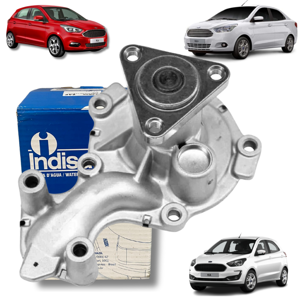Bomba D´agua Para Ford Ka 1.0 2014 2015 2016 2017 2018 2019 2020 2021 2022 2023 2024 ... Produto novo Original Indisa em Oferta na Shopee