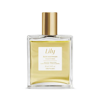Óleo Acetinado Multifuncional Corpo e Cabelo Lily 50ml em Oferta na Shopee