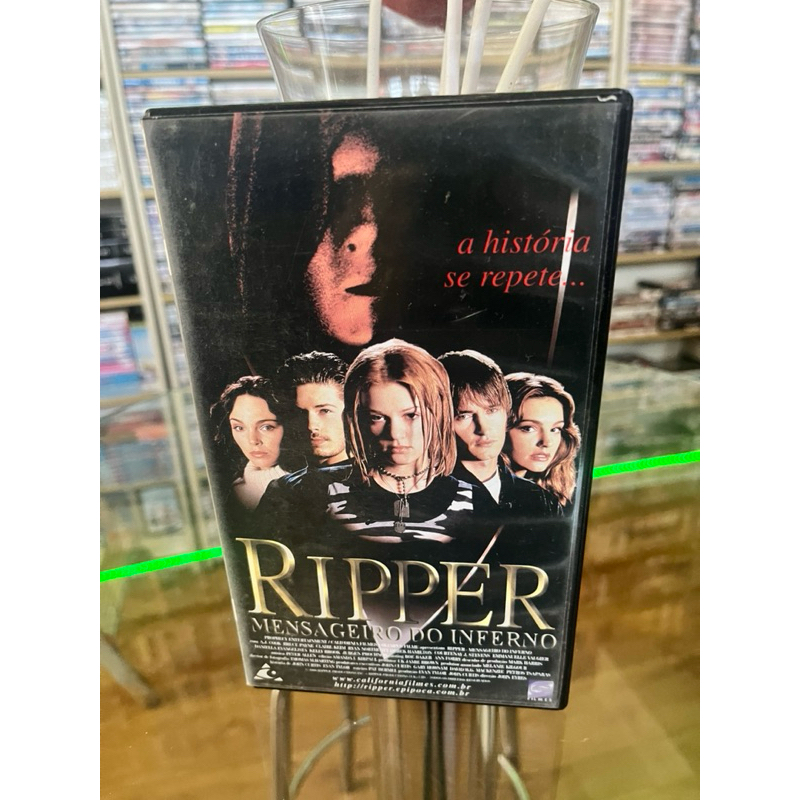 VHS “Ripper - Mensageiro do Inferno” - legendado