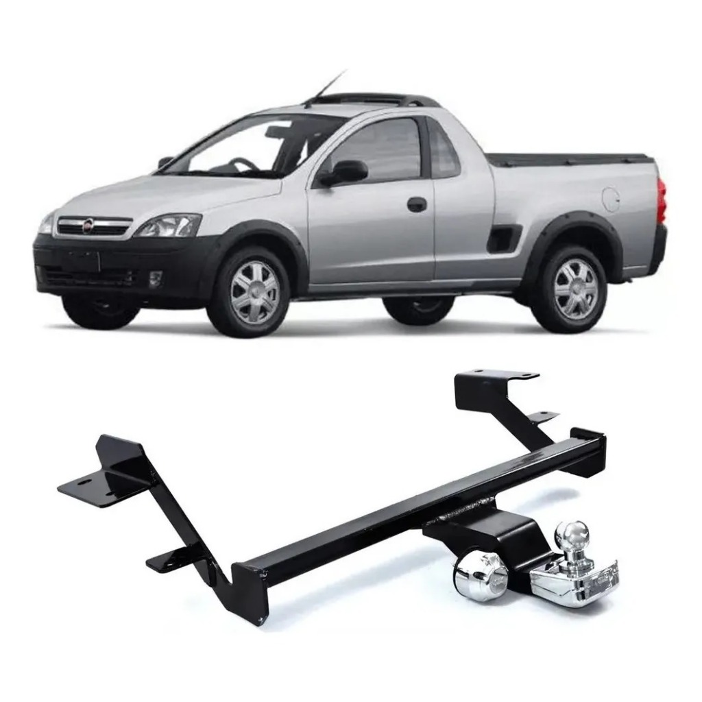 Engate Reboque Fixo Chevrolet Montana 2003 até 2010 700kg
