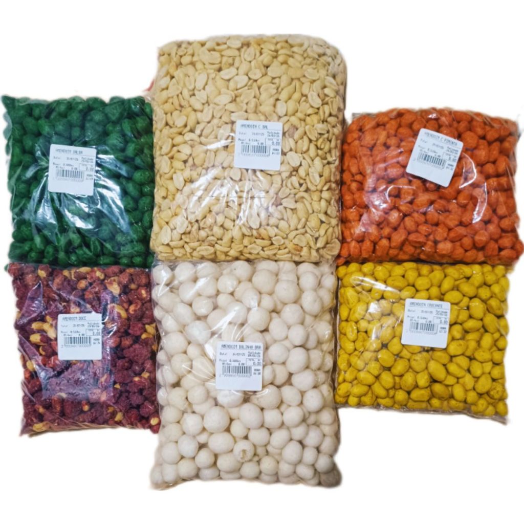 Kit Mix de Amendoim 3KG Promoção Japonês