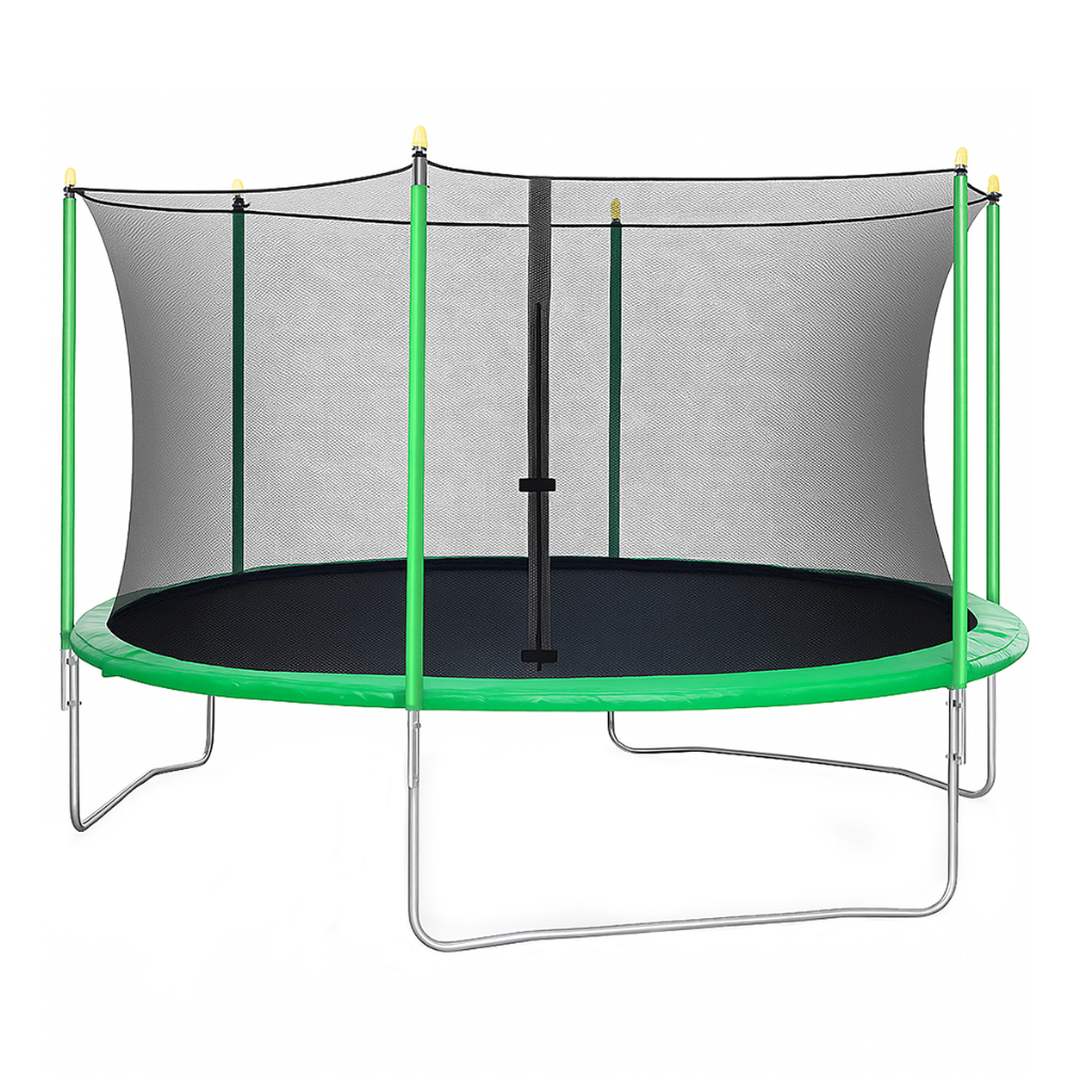 Cama Elástica Pula Pula de 3.04m Rede de Proteção Resistente Proteção UV em Oferta na Shopee