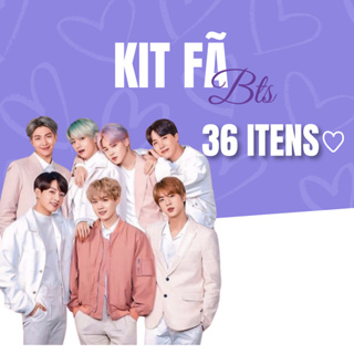 KIT FÃ BTS - 36 ITENS EXCLUSIVOS em Oferta na Shopee