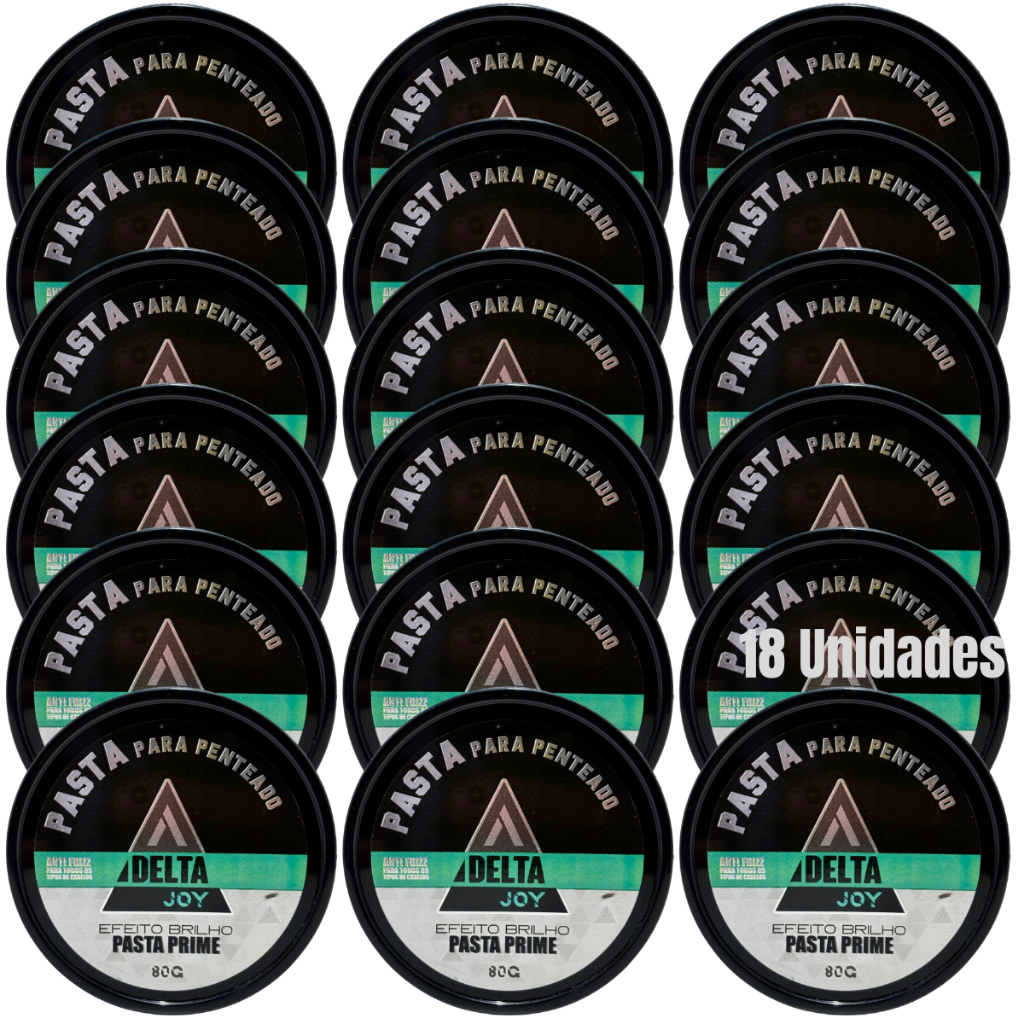Pasta modeladora Delta Joy 80g Fixação Extra Forte