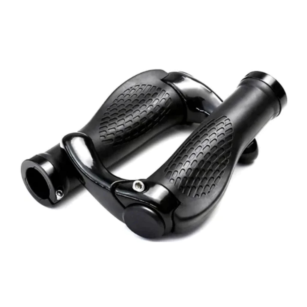 Manopla Anatômica Bike Bicicleta Guidão Ergonomica Com Bar End Chifres