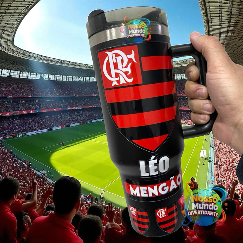 Copo Térmico 1200 ml Flamengo
