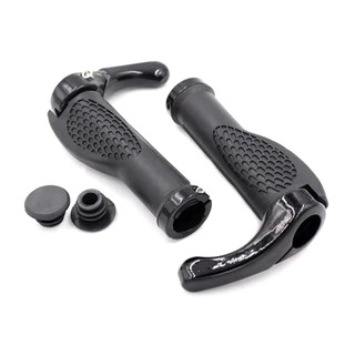Bar End Com Manopla Anatômica Bike Bicicleta Guidão Ergonomica