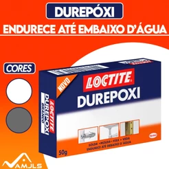 Durepóxi Adesivo Epóxi Massa Branca ou Cinza Loctite Henkel Araldite Massa Epoxi 50g
