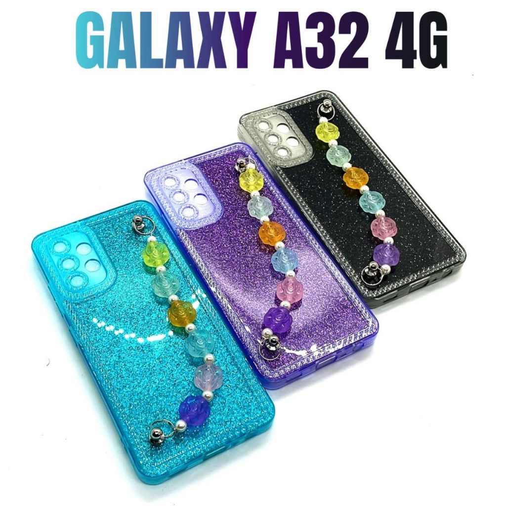 Capa Capinha de celular compatível com A32 4G - Salva Celular Glitter
