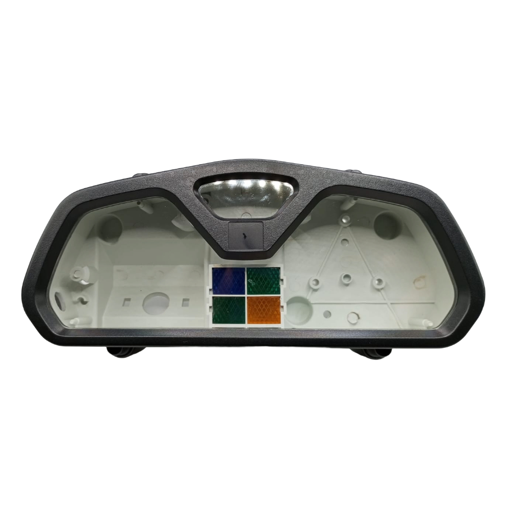Conjunto de Carcaça Painel Superior Com Lente E Interna Branca Modelo Moto Nx 400 Falcon 2005
