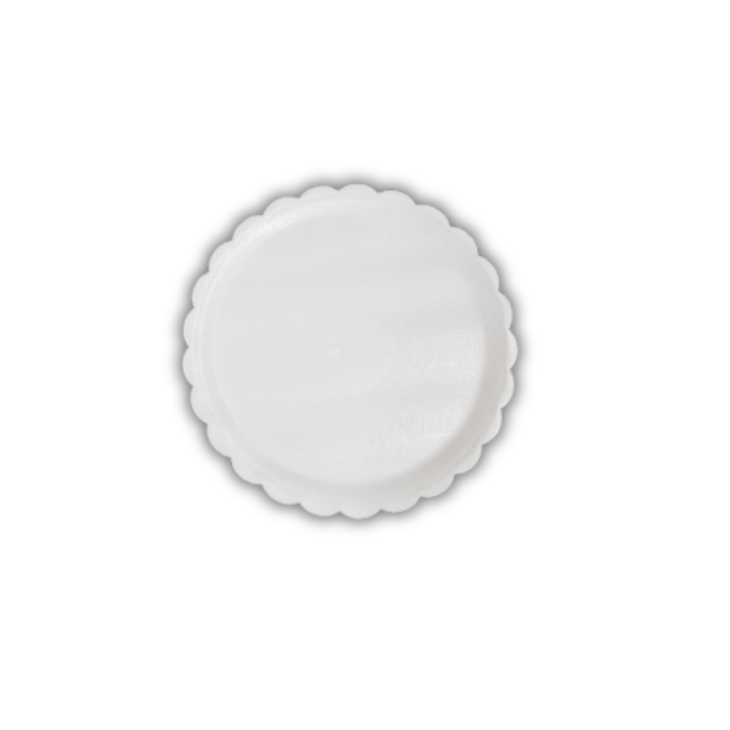 Disco Placa Redondo de Isopor p/ Pizzas Bolos Brotinho Disco Florado 10-20 Unidades