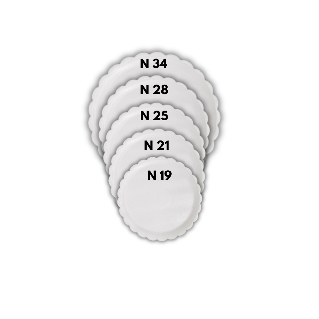 Disco Placa Redondo de Isopor p/ Pizzas Bolos Brotinho Disco Florado 10-20 Unidades em Oferta na Shopee