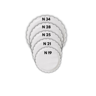 Disco Placa Redondo de Isopor p/ Pizzas Bolos Brotinho Disco Florado 10-20 Unidades em Oferta na Shopee