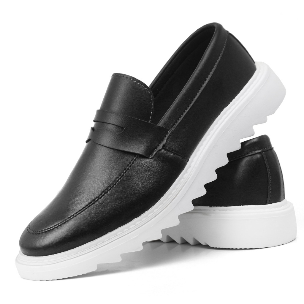 Sapato Mocassim Tratorado Masculino Loafer Estiloso Na moda Elegante - Oferta