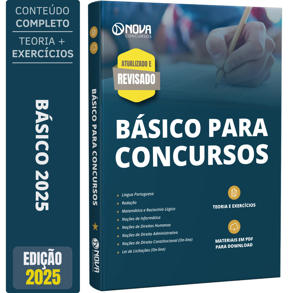 Apostila Matéria Básica para Concursos Públicos - MATÉRIAS BÁSICAS PARA CONCURSO PÚBLICO em Oferta na Shopee