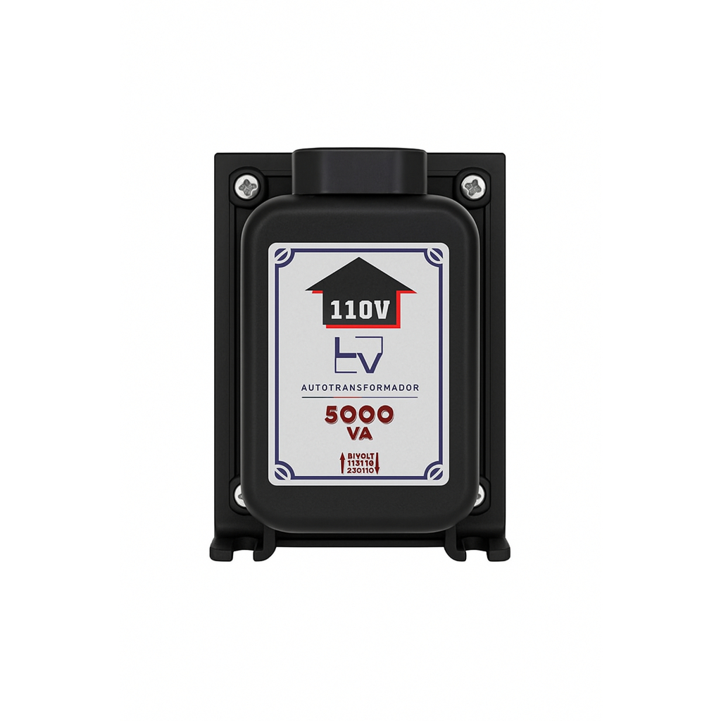 Auto Transformador 5000VA 110 para 220V Bivolt Conversor de Energia