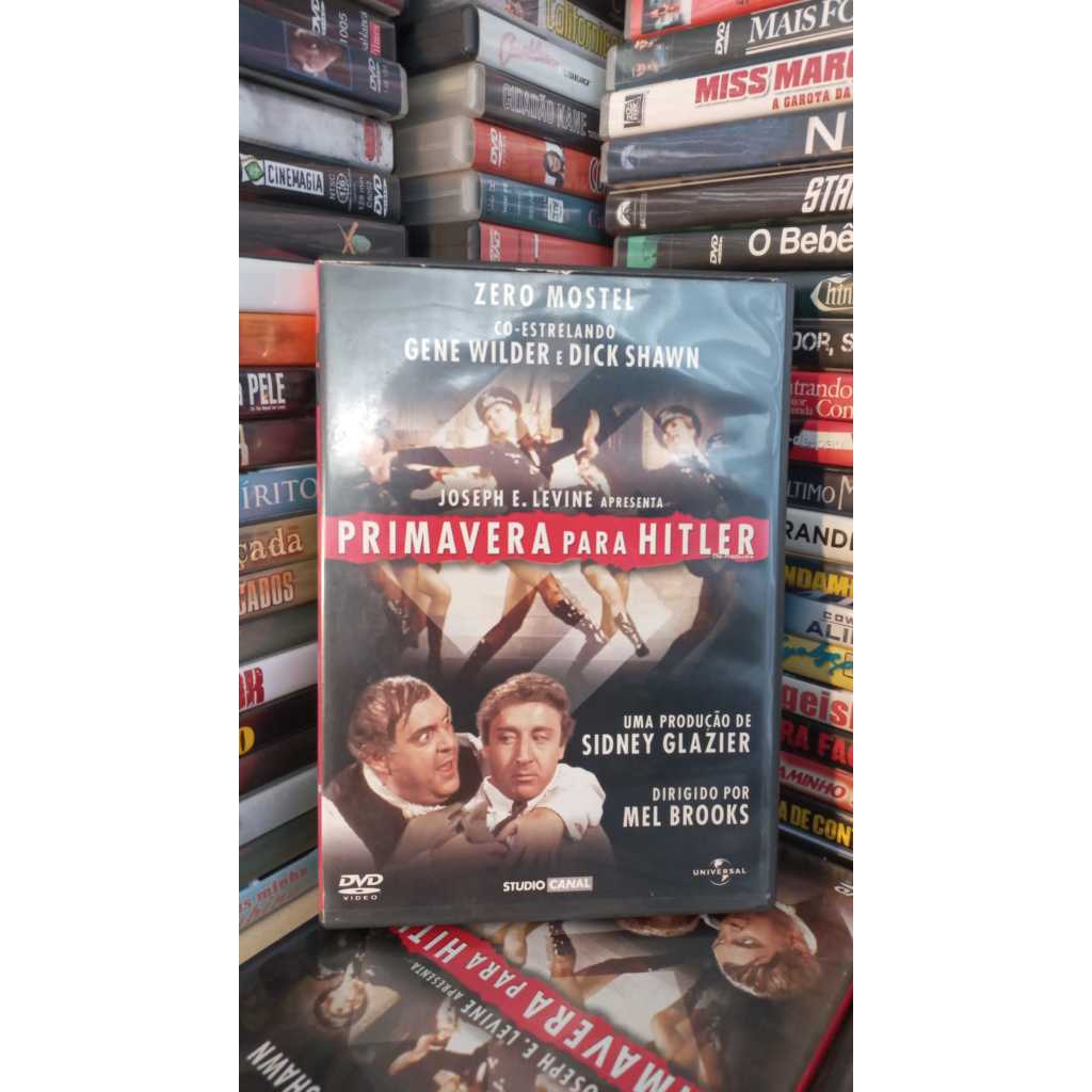 Dvd - Primavera Para Hitler - Filme Original - Novo Joseph e. Levine gene wolder mel brooks