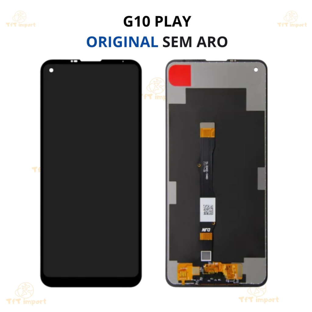Tela Frontal Display Motorola Moto G10 Play, G Power 2021, G30 Play Original sem