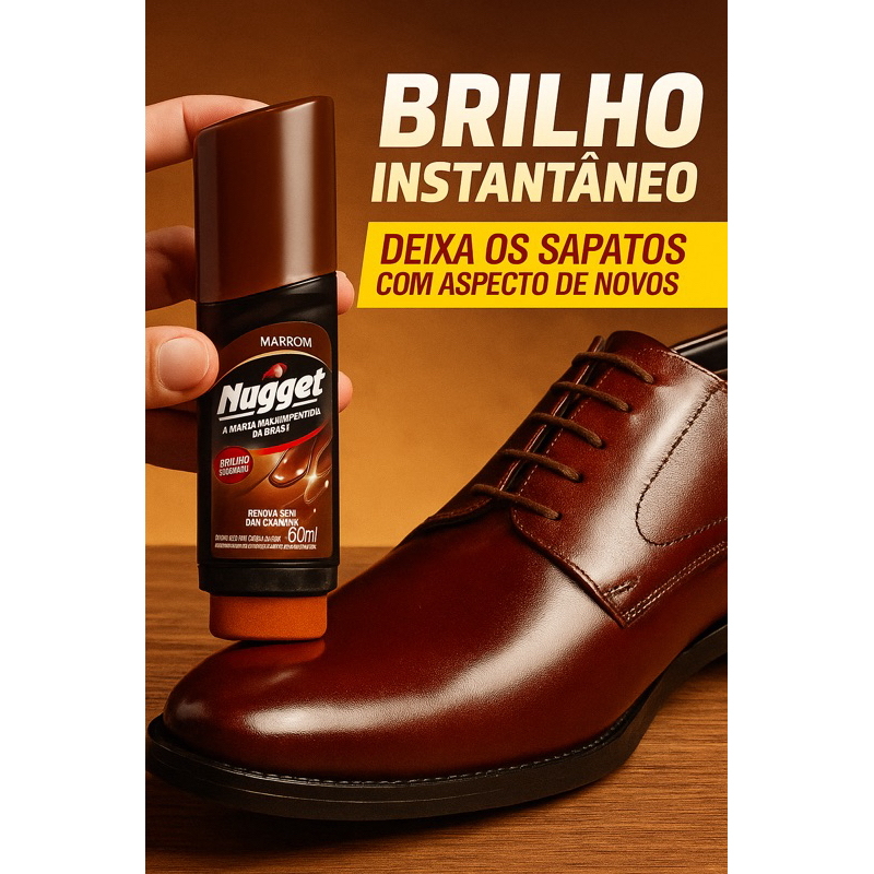 Graxa líquida nugget 60ml Marrom em Oferta na Shopee