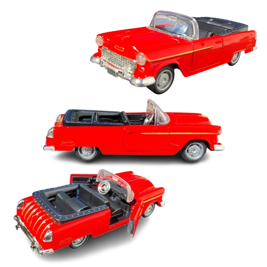 Miniatura Carrinho De Ferro Fricção Abre Portas Nomad Belair Hot Carrinhos Clássico Antigos Metal Jada Brinquedos Carros