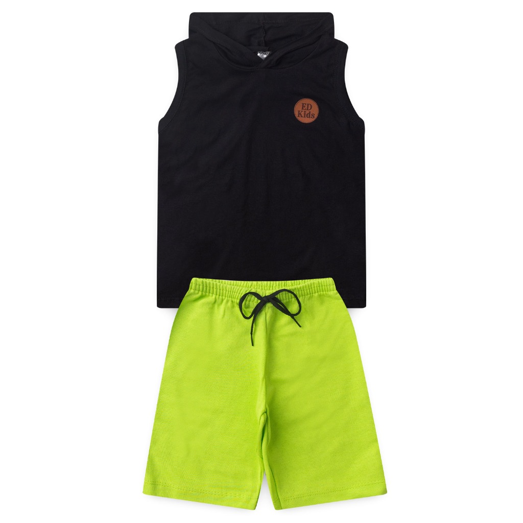 Conjunto Infantil Verão Masculino Menino 2 ao 14 anos Roupa Juvenil - Na Pronta Entrega - Envio Full