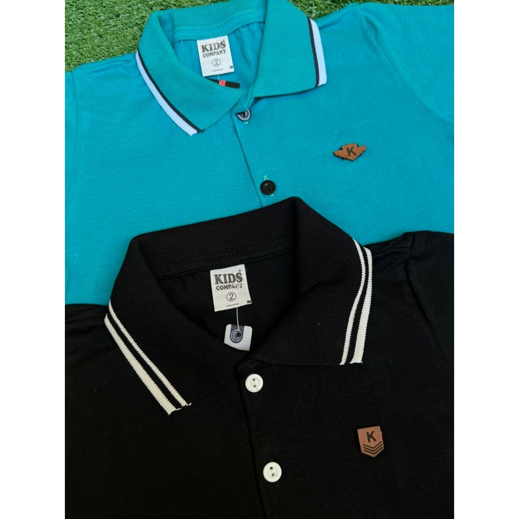Kit 2 Camisetas E Unidade Polo Infantil 100% Algodão Para Menino Varias Cores e Kits Para Crianças