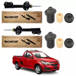 PAR AMORTECEDOR DIANTEIRO MONTANA 2011 A 2020 MONROE + KIT