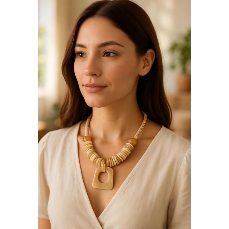 Colar Feminino Max Colar Artesanato Cordão São Francisco Tendência Diversas Cores