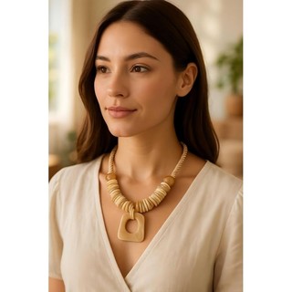 Colar Feminino Max Colar Artesanato Cordão São Francisco Tendência Diversas Cores