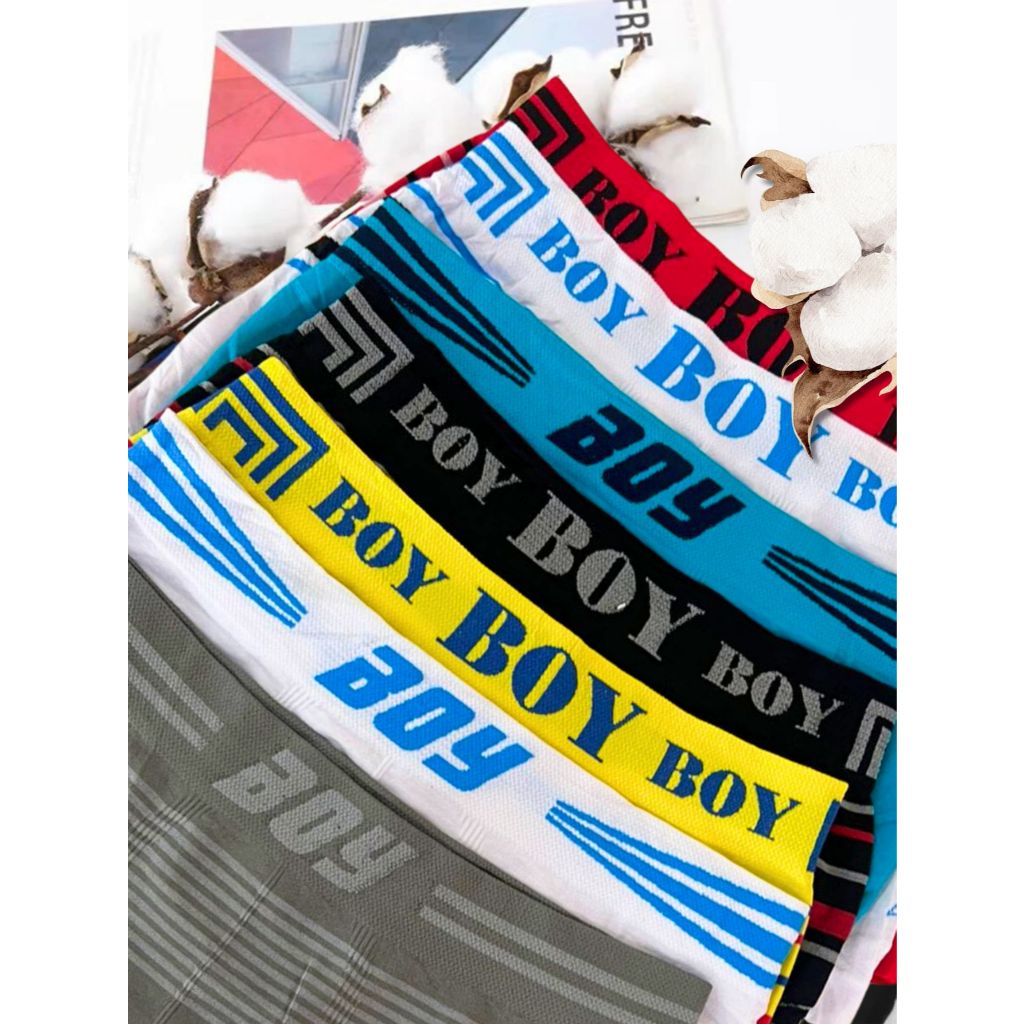 Kit 10 Cuecas Boxer Infantil Masculina Boy Confortável Infantil