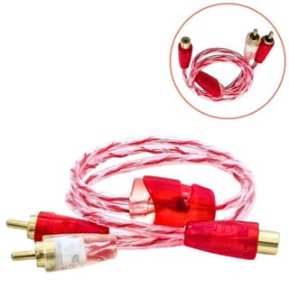 Cabo Rca Y Stetsom 1 Fêmea 2 Machos Bronze Injetado Para Som em Oferta na Shopee