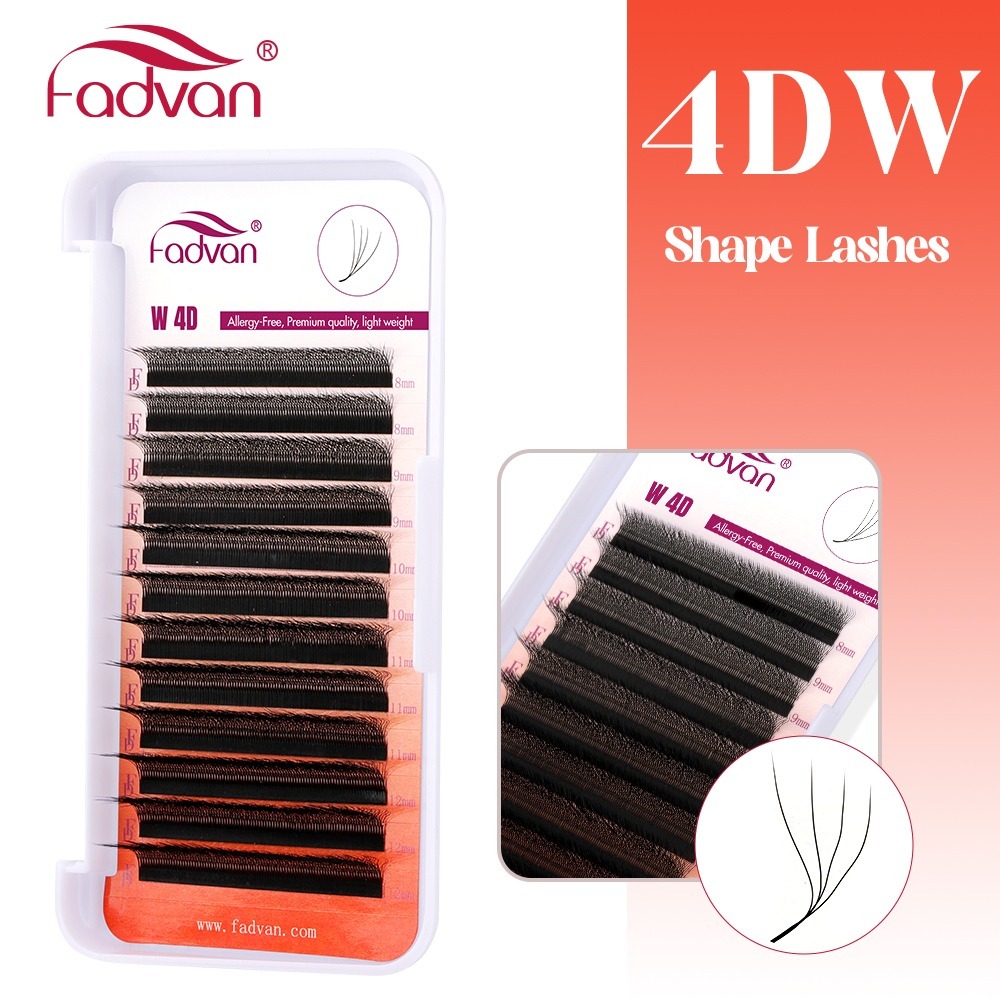 Cilios Fadvan 4D W Volume Egípcio 0,07D ENVIO  IMEDIATO