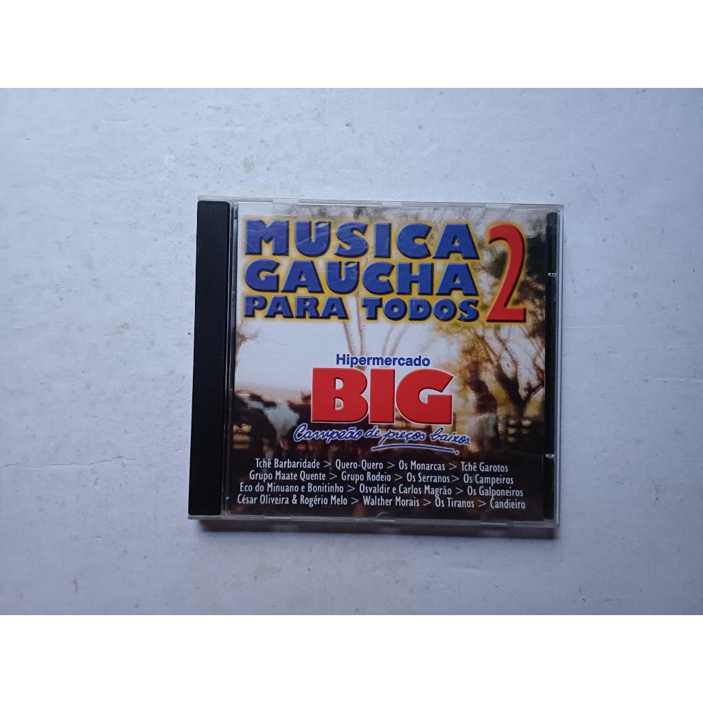 cd Música Gaúcha para Todos 2 - vários artistas incluindo Tchê Barbaridade Os Monarcas Tchê Garotos  e muito mais